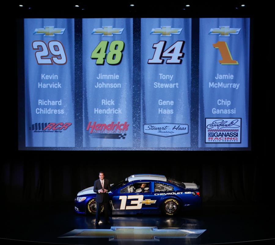  Chevrolet SS NASCAR Sprint Cup Series 2013 года  (фото 17 из 40)